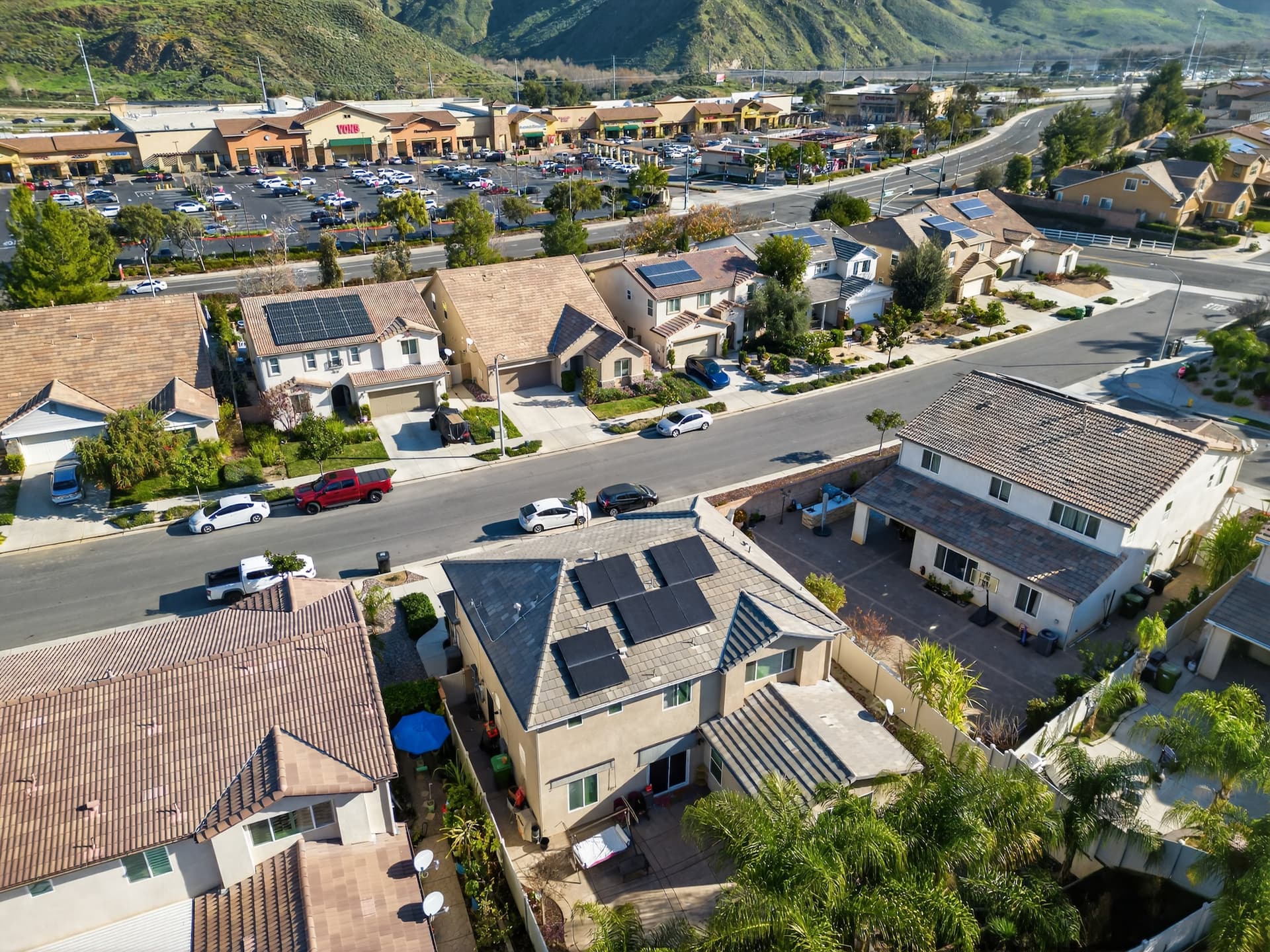 Drone listing photo — Orange County home