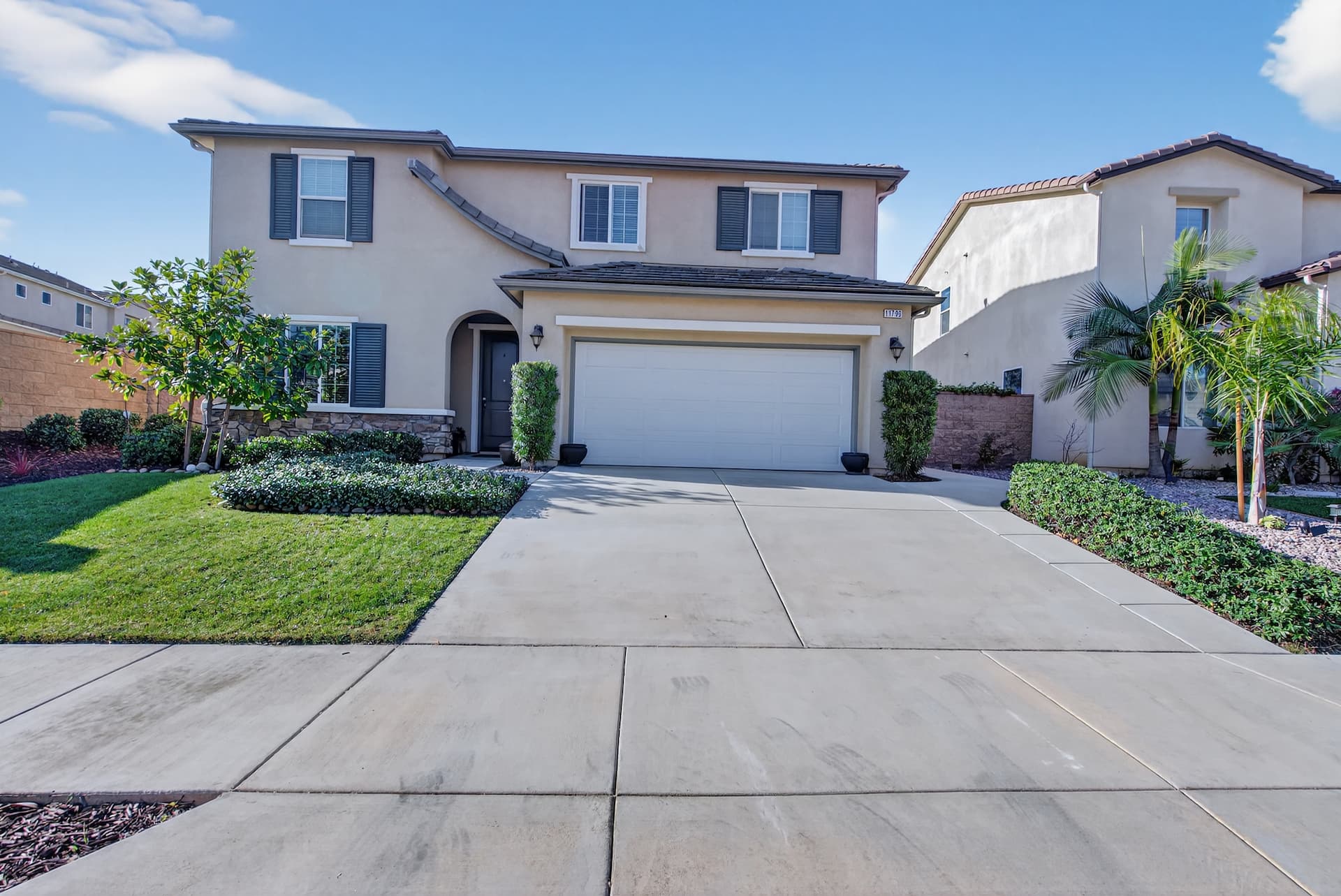 Paver driveway exterior — Riverside County