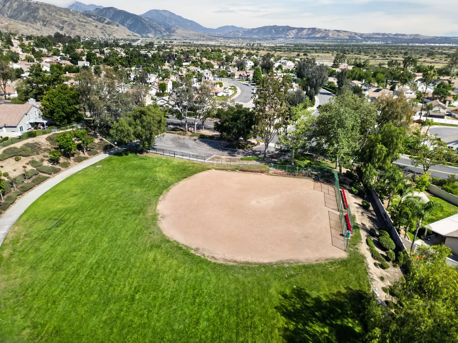 Community lake with fountain — community photo by Vista Media Homes